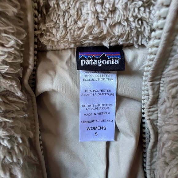 Patagonia Los Gatos Fleece Vest Tan - Picture 4 of 4